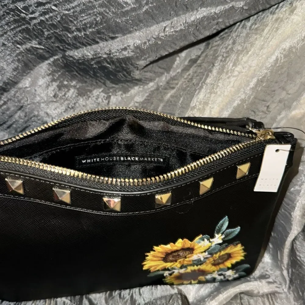 White House, Black market sunflower wristlet - Picture 4 of 5